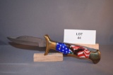 Patriotic Lockback Knife
