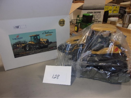 TOY TRACTOR SALE MODELS 1/16 CAT CHALLENGER MT765 SIGNED BY JOSEPH L ERTL