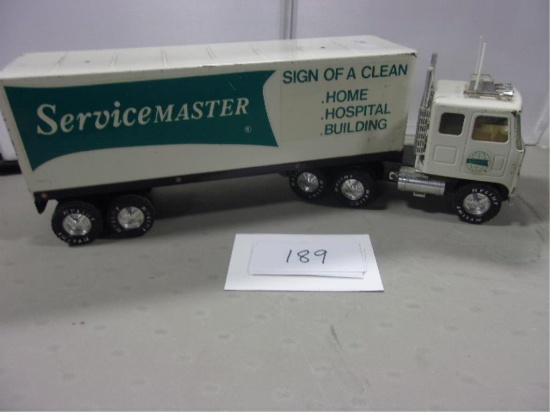 TOY SEMI TRACTOR AND TRAILER SERVICE MASTER NYLINT