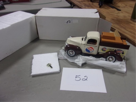 TOY BANK 1940 FORD PICKUP TRUCK PEPSI-COLA