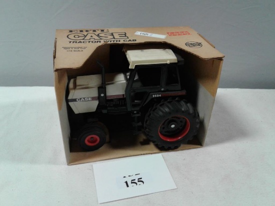 TOY TRACTOR ERTL CASE 2594 2 WHEEL DRIVE