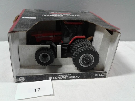 TOY TRACTOR ERTL 1/16 CASE IH MAGNUM MX270 COLLECTOR EDITION DUAL FRONTS TRIPLE REARS