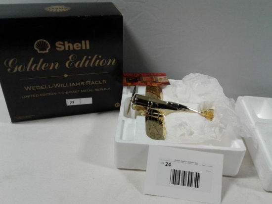 TOY AIRPLANE SHELL GOLDEN EDITION WEDELL-WILLIAMS RACER