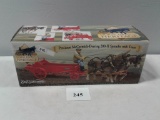TOY PRECISION MCCORMICK-DEERING 200-H SPREADER W/ TEAM BY ERTL COLLECTIBLE