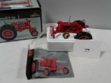TOY TRACTOR MCCORMICK-DEERING FARMALL F-20 PRECISION SERIES