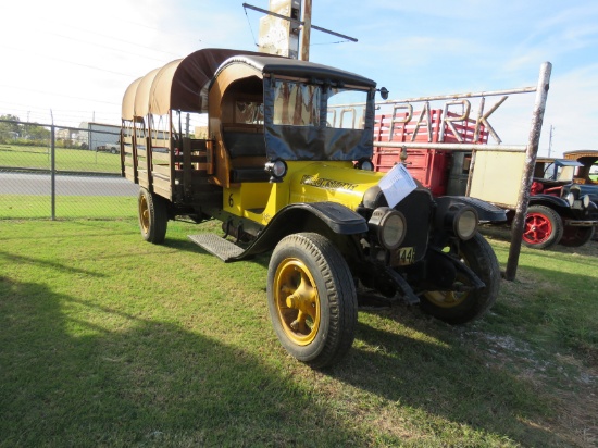 1918 White Stake Bed Truck