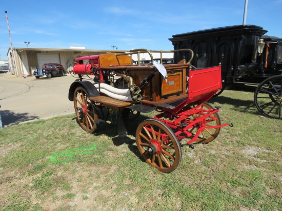 Early 1900's Konrad Rosenbauer Horse Drawn  Fire Engine- Pumper Cart