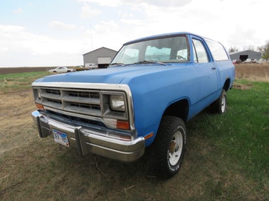 1982 Dodge A10 Ram Charger