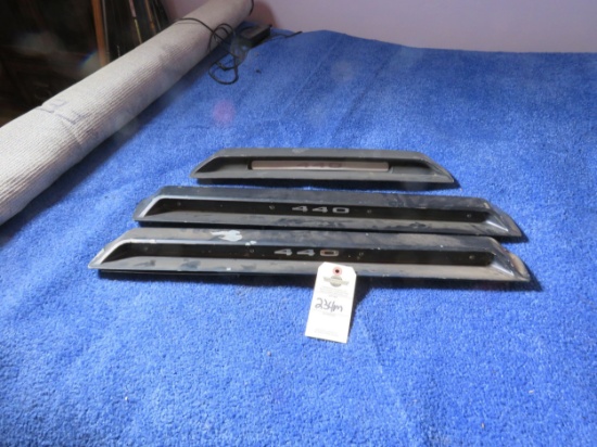 MOPAR 440 Hood Callout Emblems-Scoops