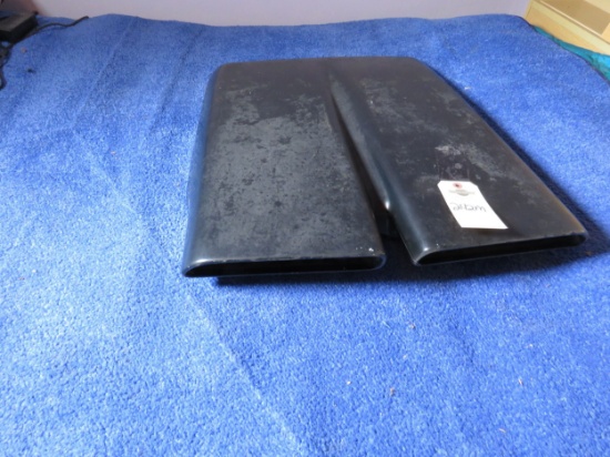 1972 Dodge Dart Dual Snorkel Hood Scoop Original Parts Number 3573698