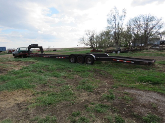 3 Car Gooseneck Car Trailer