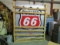 Phillips 66 DS Plastic Lighted Sign
