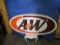 A&W SS Plastic Sign