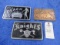 Vintage Vehicle Club Plates- Knights and Road Angels- Pot Metal