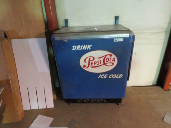 Pepsi Cola Cooler Machine