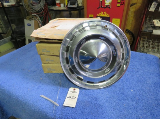 NOS 1956 Chevrolet Hubcaps