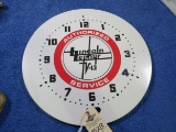 Lincoln Zephyer Clock with no Hands or working