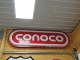 Conoco SS Plastic Sign