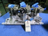 Tri-Power with Edelbrock Intake and Rochester Carbs