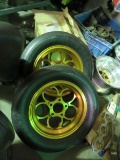 Set of Weld Gold Rims