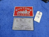 Vintage Vehicle Club Plates- Pot Metal