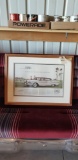 Framed Edsel advertising