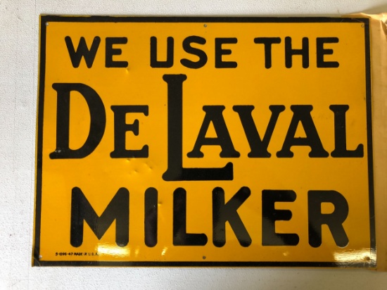 Delaval Seperator Sign 15 3/4 X 11 1/2 inches