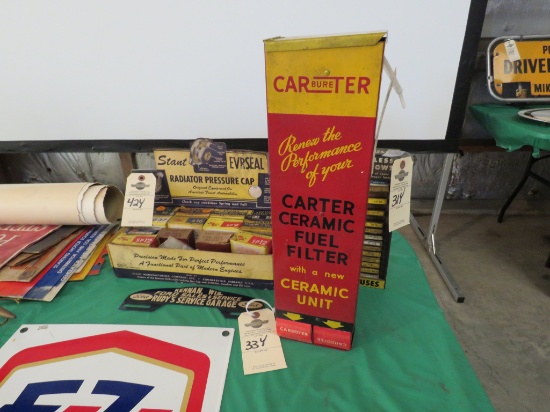 Carter Carburator Box  display