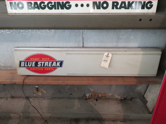 Blue Streak Advertising Light