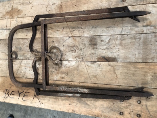 Antique Hay Bale Hoist