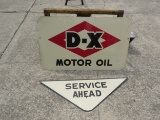 DX DS Porcelain Sign