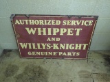 Whippett DS Porcelain Sign