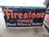 Firestone Tires Porcelain Sign