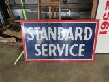 Standard Service Porcelain Sign