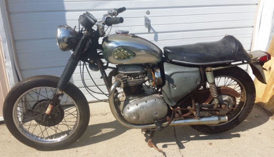 1968 BSA Lightning Motorcycle