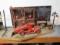 Construction Site Diorama with Vintage Cast Iron Arcade 