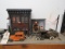 City Street View Diorama with Vintage Cast Iron Toys