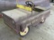 Vintage Garton Military Jeep Pedal Car for restore