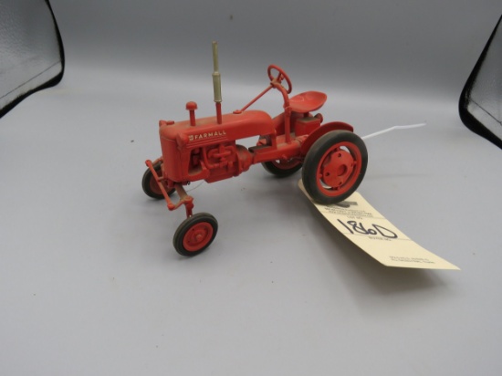Original 1950's Plastic/rubber B Farmall Toy