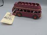 Arcade Double Decker Bus @1939 Approx. 8 inches