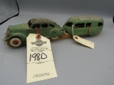 Hubley Cast Iron Car with Camper @1935 Approx. 14 inches