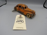 Hubley Cast Iron Zepher Taxi  @1939-40 Approx. 9 inches