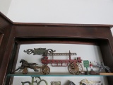 Kenton Cast Iron Horse Drawn Ladder Wagon