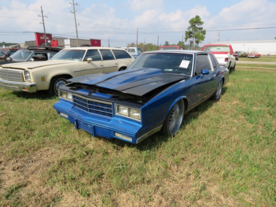1984 Chevrolet Monte Carlo Custom Project