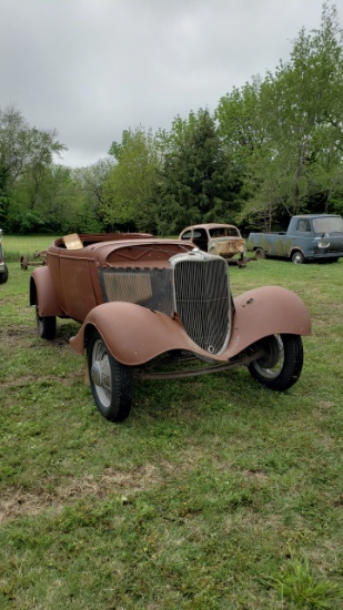 Rare 1933 Ford Roadster Project