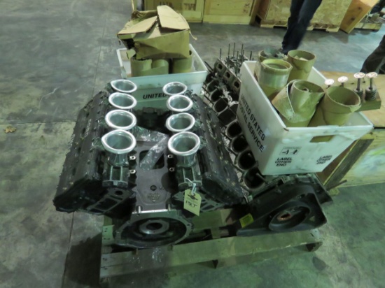 Ford Formula F1 Cosworth Engine with Parts Selling as a Pallet