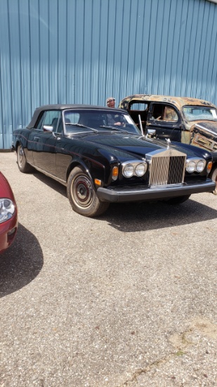 1980 Rolls Royce Corniche II Convertible