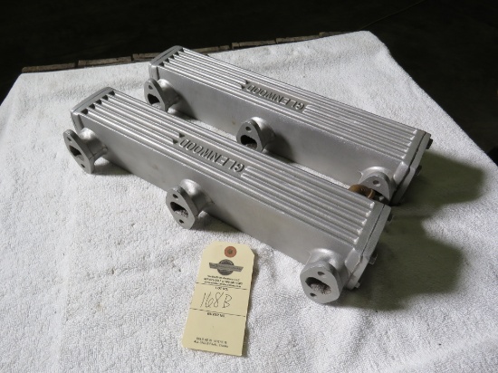 Glenwood Aluminum Marine Manifolds Ford Flathead V8