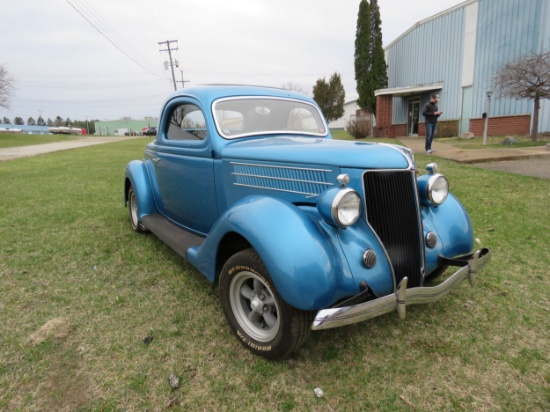 Rare 1936 Ford 3 Window Coupe