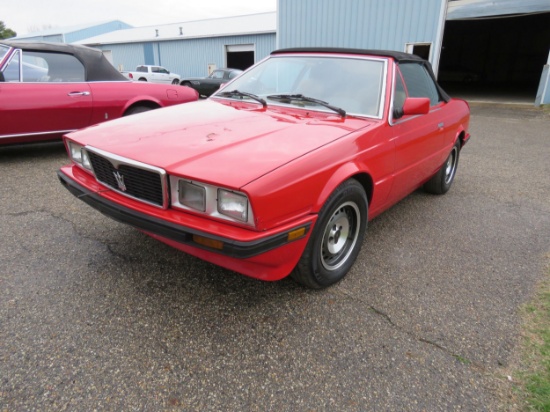 1986 MaserattiB1 Turbo Convertible